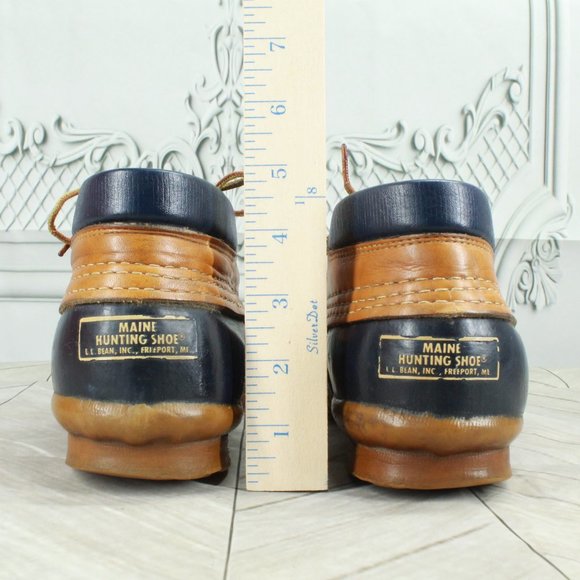 LL BEAN Maine Hunting Shoe Gum Shoe Duck Boots Size 10 - Picture 9 of 11